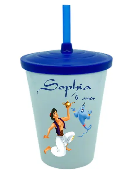 Copo Twister Personalizado do Aladim