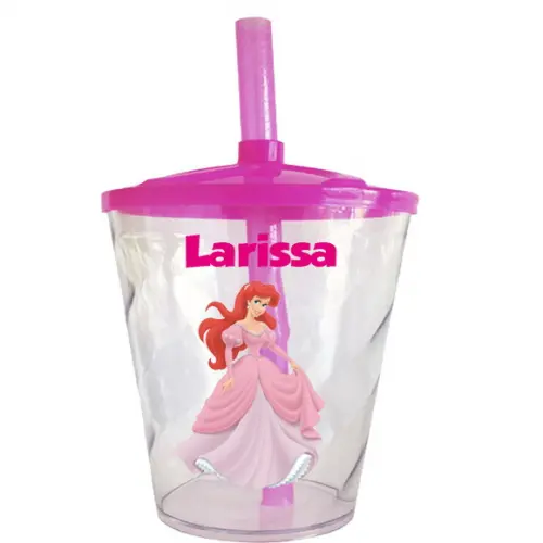 Copo Twister Personalizado da Sereia Ariel