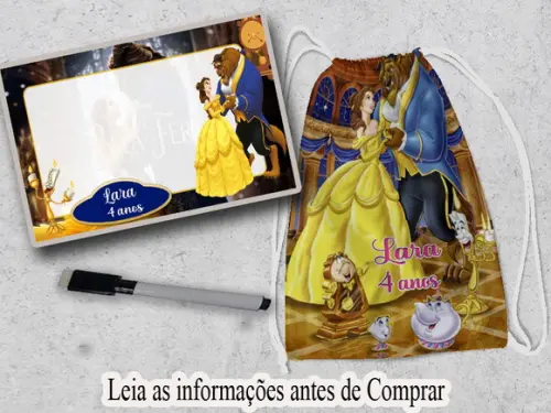 Kit Lembrancinhas Lousa Magica+ Mochila