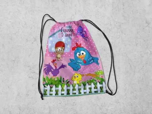 Lembrancinhas da Galinha Pintadinha Mochila Surpresa