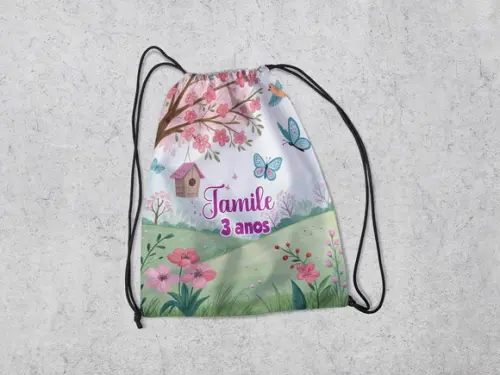 Lembrancinhas do Jardim Encantado Mochila Surpresa