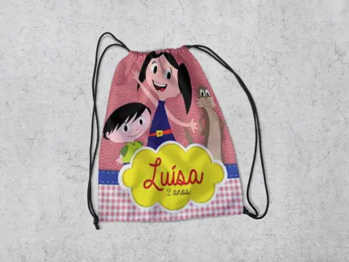 Lembrancinhas Show da Luna Mochila Personalizada
