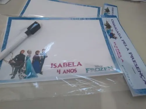 Lousa e Canetinha Magica da Frozen