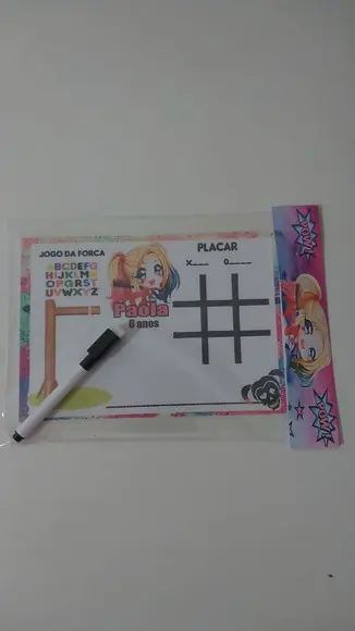 Joguinhos Forca e da Velha Arlequina