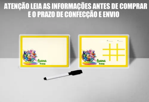 Lousa Magica + Canetinha Lembrancinhas Divertidamente