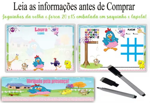 Lousa Magica com Canetinha da Galinha Pintadinha