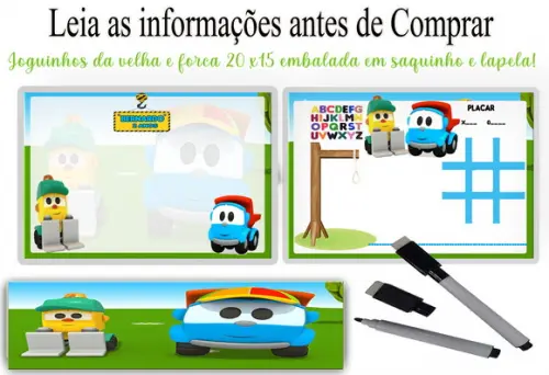 Lousa Magica com Canetinha do Leo o Caminhão