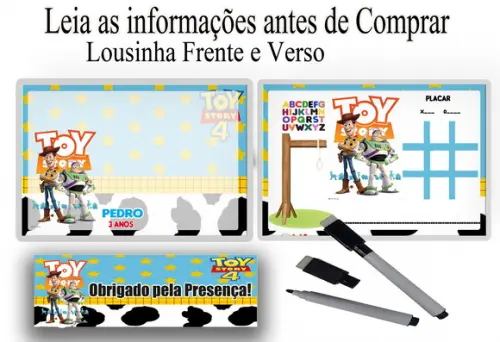 Lousa Mágica com Canetinha Toy Story