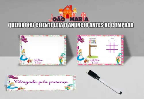 Lousa Magica e Canetinha da Alice no Pais das Maravilhas