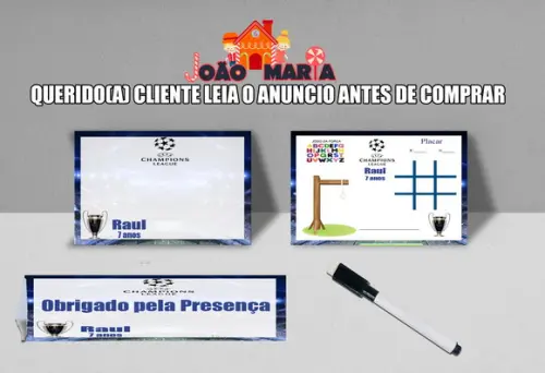 Lousa Magica e Canetinha Champions