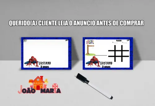 Lousa Magica e Canetinha do Homem Aranha