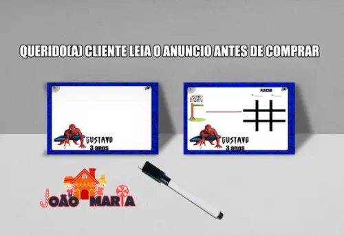 Lousa Magica e Canetinha do Homem Aranha
