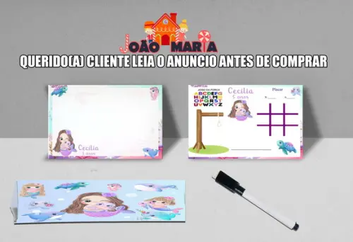 Lousa Magica e Canetinha Sereia Baby