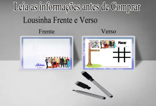 Lousa Mágica Personalizada 3x1 Principes da Disney
