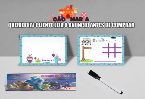 Lousinha e Canetinha Monstro Sa