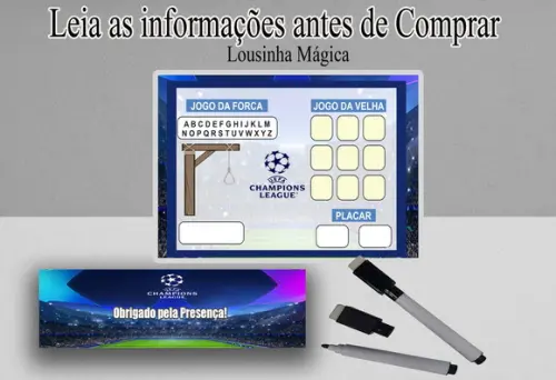 Lousinha Jogo da Velha e Forca League Champions