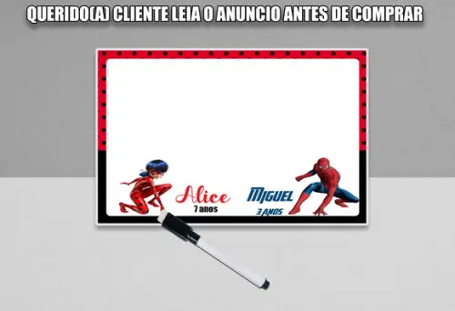Lousinha Magica 20x15 e Canetinha para Lembrancinhas