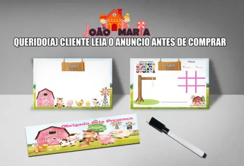 Lousinha Magica 3x1 com Caneitnha Fazendinha