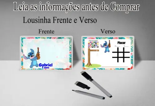 Lousinha Magica Canetinha do Sticth