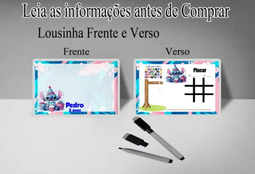 Lousinha Magica Canetinha do Sticth