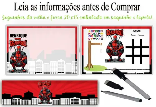 Lousinha Magica com Canetionha do Deadpool