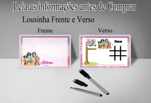 Lousinha Magica e Canetinha das Princesas Baby Disney