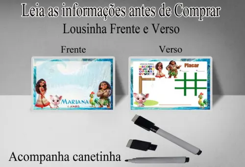 Lousinha Magica Festa Infantil da Moana