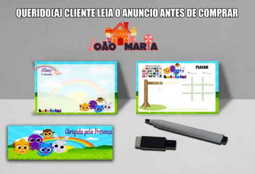 Lousinha Magica e Jogo da Velha Bolofofos