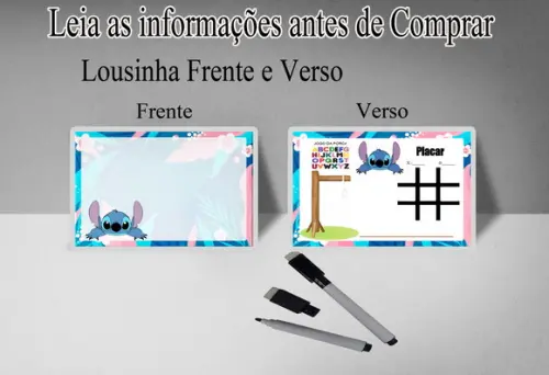Lousinha Magica para Lembrancinhas do Sticth