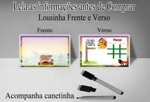 Lousinha Magica Personalizada do Rei Leão