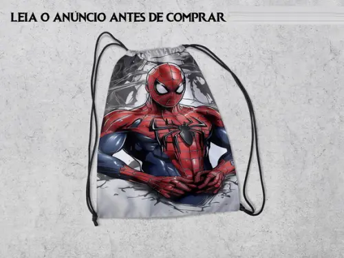 Mochila do Homem Aranha
