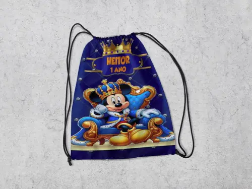 Mochila Infantil do Mickey Realeza