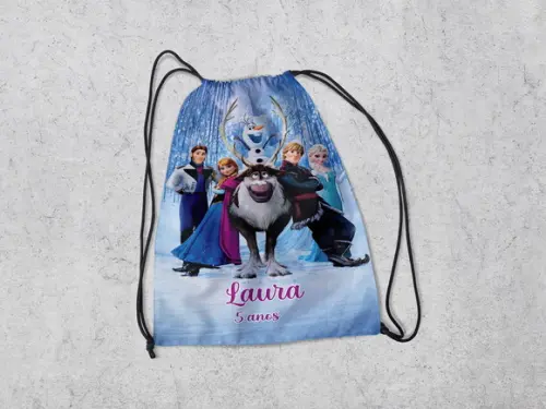 Mochila para Festa Frozen