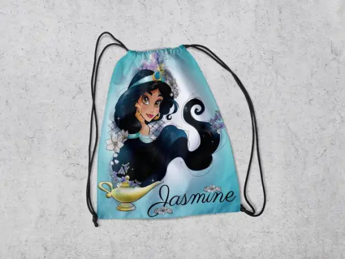 Mochila Personalizada da Princesa Jasmine