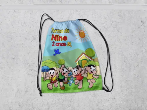 Mochila Personalizada da Turma da Mônica