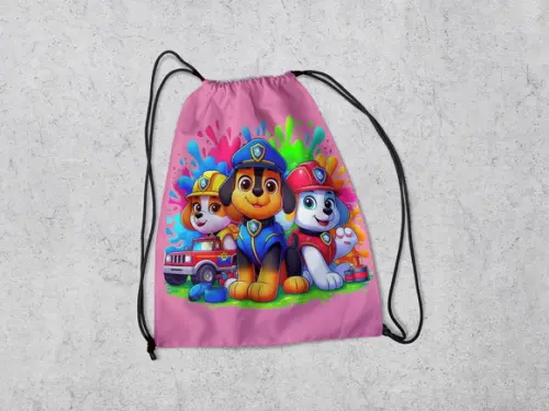Mochila Sacola Surpresa Personalizada Patrulha Canina