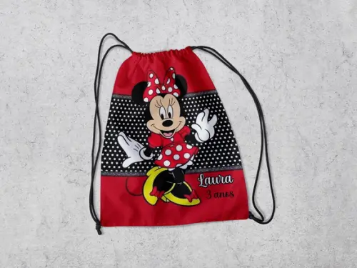 Mochila Sacolinha Surpresa Festa da Minnie