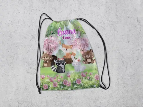 Mochila Saquinho Surpresa Bosque Encantado