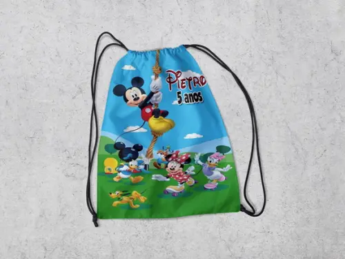 Mochila Surpresa Turma do Mickey