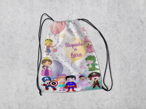 Mochilinha Personalizada Carnaval