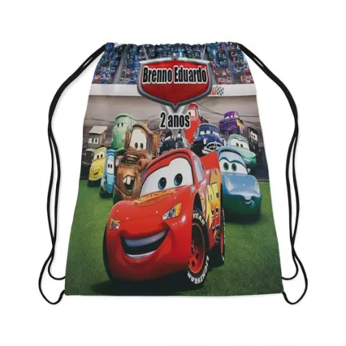 Mochilinha Personalizada Carros Disney Mcqueen