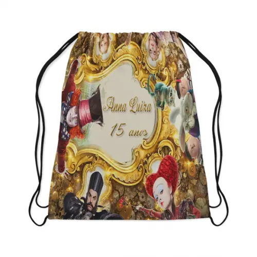 Mochilinha Personalizada Da Alice No Pais Das Maravilhas