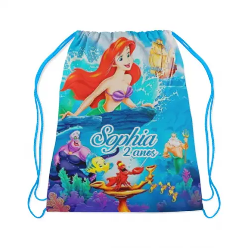 Mochilinha Personalizada Da Seria Ariel