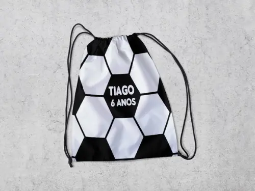 Mochilinha Personalizada Futebol