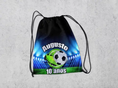 Mochilinha Personalizada Futebol