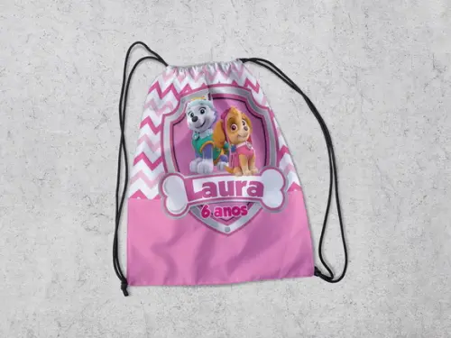 Mochilinha Personalizada Patrulha Canina