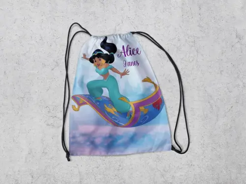 Mochilinha Personalizada Personalizada Jasmine