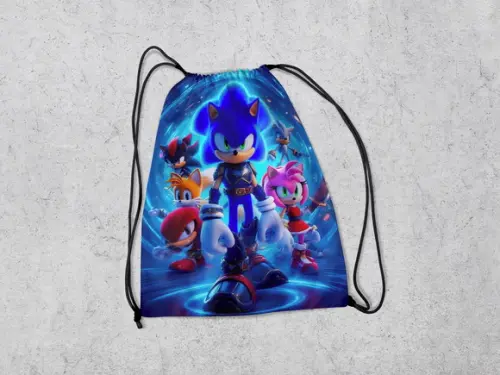 Mochilinha Personalizada Sonic