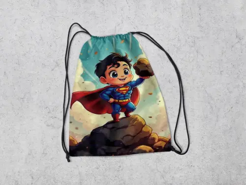 Mochilinha Personalizada Super Homen Cute Baby