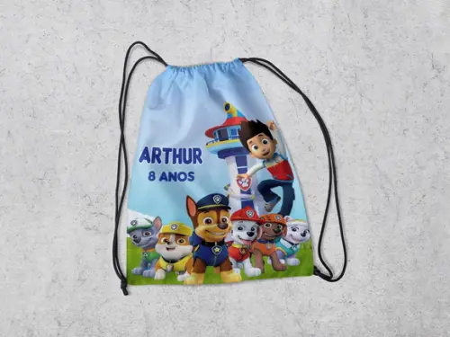 Sacolinha Surpresa Mochila Patrulha Canina
